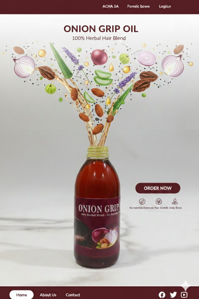 Onion Grip Hair Oil