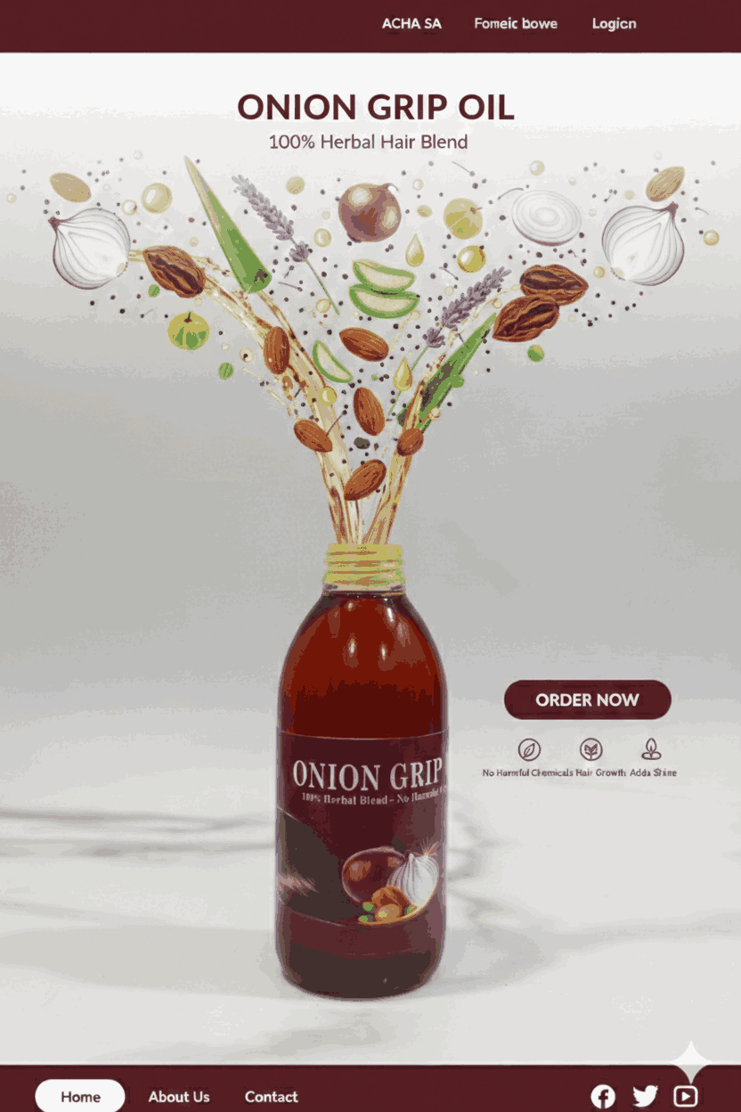 Onion Grip Hair Oil
