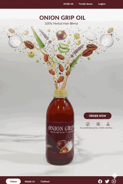 Onion Grip Hair Oil